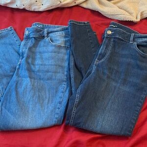 Maurices Jeans Size 20w Short, Two Pair